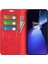 Oneplus Nord Ce4 Lite 5g/oppo K12X 5g(Çin)Cüzdan Telefon Kılıfı Cilt Dokunuşlu Deri Kapaklı Kılıf-Kırmızı (Yurt Dışından) 2
