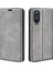 Oneplus Nord Ce4 Lite 5g/oppo K12X 5g(China)Cüzdan Telefon Kılıfı Cilt Dokunuşlu Deri Kapaklı Kılıf-Gri (Yurt Dışından) 1
