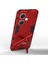 Oneplus Nord Ce3 5g Için Pc+Tpu Darbeye Dayanıklı Kılıf, Kickstand Zırhlı Telefon Kılıfı-Kırmızı (Yurt Dışından) 4