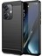 Oneplus Nord Ce3 5g Anti-Düşme Telefon Kılıfı Karbon Fiber Doku Yumuşak Tpu Fırçalanmış Kapak-Siyah (Yurt Dışından) 1