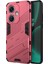 Oneplus Nord Ce3 5g Için Pc+Tpu Darbeye Dayanıklı Kılıf, Kickstand Zırhlı Telefon Kılıfı-Gül (Yurt Dışından) 1