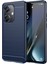 Oneplus Nord Ce3 5g Anti-Düşme Telefon Kılıfı Karbon Fiber Doku Yumuşak Tpu Fırçalanmış Kapak-Mavi (Yurt Dışından) 1