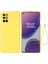 Oneplus 8t-Sarı Için Kayışlı Sıvı Silikon Düz Telefon Koruyucu Kabuk (Yurt Dışından) 1