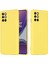 Oneplus 8t-Sarı Için Kayışlı Sıvı Silikon Düz Telefon Koruyucu Kabuk (Yurt Dışından) 2