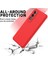 Oneplus Nord Ce4 5g Kılıf Slim-Fit Sıvı Silikon Koruyucu Arka Kapak El Kayışı Ile-Kırmızı (Yurt Dışından) 5