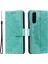 Sony Xperia 10 Vı Kılıf Mandala Çiçek Baskılı Flip Stand Telefon Kılıfı-Yeşil (Yurt Dışından) 1