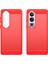 Oneplus Ace 3V 5g Kılıf Karbon Fiber Doku Fırçalanmış Tpu Telefon Arka Kapağı-Kırmızı (Yurt Dışından) 3