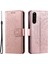 Sony Xperia 10 Vı Kılıf Mandala Çiçek Baskılı Flip Stand Telefon Kılıfı-Gül Altını (Yurt Dışından) 1