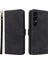 Sony Xperia 1 Vıı Kılıf Cüzdan Rfıd Engelleme Pu Deri Kılıf Standı Kayışlı-Siyah (Yurt Dışından) 1