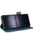 Sony Xperia 1 Vı Kılıf Pu Deri Donanım Dekor Kart Tutucu Stand Folio Telefon Kılıfı-Mavi (Yurt Dışından) 3
