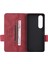 Sony Xperia 1 Vı Kılıf Pu Deri Donanım Dekor Kart Tutucu Stand Folio Telefon Kılıfı-Gül (Yurt Dışından) 5
