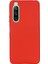 Sony Xperia 10 Iv 5g Için Düşmeye Dayanıklı Sıvı Silikon Telefon Kılıfı Yumuşak Mikrofiber Astar Yastık Çizilmez Koruyucu Kılıf-Kırmızı (Yurt Dışından) 4
