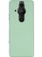 Sony Xperia Pro-I Sıvı Silikon Yumuşak Mikrofiber Astarlı Düşmeye Dayanıklı Telefon Kılıfı Kılıfı Kayışlı-Yeşil (Yurt Dışından) 3