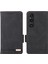 Sony Xperia 1 Vı Kılıf Pu Deri Donanım Dekor Kart Tutucu Stand Folio Telefon Kılıfı-Siyah (Yurt Dışından) 1