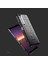 Darbeye Dayanıklı Sağlam Kare Izgara Doku Tpu Telefon Kılıfı Sony Xperia 1 Iıı 5g-Siyah (Yurt Dışından) 3