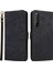 Sony Xperia 1 Iı Kılıf Rfıd Engelleme Cüzdan Telefon Standı Kılıfı Kayışlı-Siyah (Yurt Dışından) 1