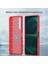 1.8mm Fırçalanmış Yüzey Tpu Kılıf Karbon Fiber Doku Telefon Arka Koruyucu Kapak Sony Xperia 5 Iıı 5g-Kırmızı (Yurt Dışından) 4