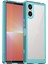 Sony Xperia 5 V Kılıf Tpu+Akrilik Cep Telefonu Arka Koruyucu Kapak-Şeffaf Mavi (Yurt Dışından) 1
