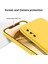 Sony Xperia 10 V Sıvı Silikon Telefon Kılıfı Yumuşak Astarlı Darbeye Dayanıklı Kılıf Kayışlı-Sarı (Yurt Dışından) 5