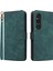 Sony Xperia 1 Vı Deri Kılıf Rfıd Engelleme Cüzdan Kılıfı Bilek Kayışı Ile-Yeşil (Yurt Dışından) 1