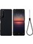 Sony Xperia 1 Iı-Siyah Için Sıvı Silikon Telefon Kılıfı (Yurt Dışından) 1