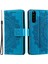 Sony Xperia 10 Iv 5g Darbeye Dayanıklı Pu Deri Cüzdan Kılıfı Mandala Çiçek Desenli Baskılı Manyetik Kapatma Telefon Kılıfı Standı Cüzdan Stili-Mavi (Yurt Dışından) 1