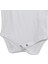 Ribanalı Askılı Bebek Atlet Body Pamuklu Unisex Beyaz 2