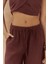 Moira Bordo Keten Crop Pantolon Takım 7