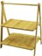 Çok Renkli Taşınabilir 2 Katlı Ahşap Bambu Düzenleyici Raf 18X28-22X28CM 1