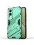 Oneplus Nord Ce4 Lite 5g/oppo K12X 5g (Çin) Kılıf Kickstand Hibrit Sert Pc Yumuşak Tpu Telefon Kılıfı-Yeşil (Yurt Dışından) 1