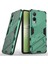 Oneplus Nord Ce4 Lite 5g/oppo K12X 5g (Çin) Kılıf Kickstand Hibrit Sert Pc Yumuşak Tpu Telefon Kılıfı-Yeşil (Yurt Dışından) 2