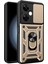 Oneplus Nord Ce 3 Lite 5G/N30 5g Arka Lens Koruma Telefon Kılıfı Pc+Tpu Kapak ve Ayaklık-Altın (Yurt Dışından) 1