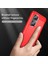 1.8mm Hava Yastığı Tpu Kılıf Fırçalanmış Yüzey Karbon Fiber Çizilmeye Dayanıklı Doku Telefon Kılıfı Isı Dağıtma Tasarımı ile Oneplus Nord N20 5g-Kırmızı (Yurt Dışından) 3