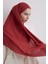 Paris Ipeği Kızılcık Renk Pamuklu Şal 3