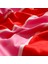 Lahor 300 Tc Çift Kişilik Pamuk Saten Nevresim Seti 200X220 cm Kırmızı - Pembe 5