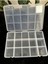 15 Bölmeli Beyaz Takı ve Aksesuar Organizer Kutu 230X150X35 mm 6