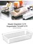Şeffaf Çok Amaçlı Dolap Içi Organizer, 2,3l, 23,3X15,7X6,2CM 1