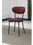 Elegant Modeli Kare Mutfak Masa Sandalye Takımı, 2 Sandalye 1 Sabit Ceviz Masa 70X70 Cm, Keten Kumaş 2