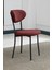 Elegant Modeli Kare Mutfak Masa Sandalye Takımı, 2 Sandalye 1 Sabit Ceviz Masa 70X70 Cm, Keten Kumaş 3
