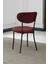Elegant Modeli Kare Mutfak Masa Sandalye Takımı, 2 Sandalye 1 Sabit Ceviz Masa 70X70 Cm, Keten Kumaş 4