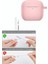 apple Airpods Pro/pro2 Kılıf Kapak Temizleme Kalemi ile Tam Koruyucu Silikon Kılıf , Ön LED Görünür 3