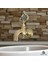 Isaoğlu Yapı Antik Gold Kurna Musluğu Vintage Tasarım Özel Yapım Eskitme Osmanlı Hamam Musluk 3