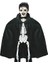 Siyah Renk Yakalı Halloween Pelerini 90 cm 4