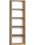 Max 5 Raflı Kitaplık - Florida Meşe 58X170X23 cm 5