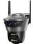 BLM56 Blıc4 Mp 4K Ultra Hd Alarmlı Suya Dayanıklı Çift Lensli 2.4 G Ip Dış Mekan Güvenlik Kamerası Siyah 1