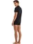 Tender Cotton Kısa Kol V Yaka Siyah T-Shirt 9239 4