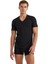 Tender Cotton Kısa Kol V Yaka Siyah T-Shirt 9239 5