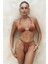 Dahlia Büzgü Detaylı Kalın Bantlı Kiremit Bikini Altı 7