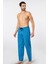 Ekoseli Cepli Alt Pijama, %95 Pamuk %5 Likralı 3