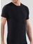 Erkek Aura Siyah Kısa Kol T-Shirt 9506 3